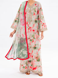 Light Green Cambric 3Pc Unstitched - AWP-3PS-876