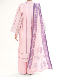 Light Pink Yarn Dyed 3Pc Unstitched - AWP-3PS-925