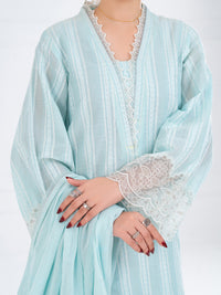 Ferozi Yarn Dyed 3Pc Unstitched - AWP-3PS-924