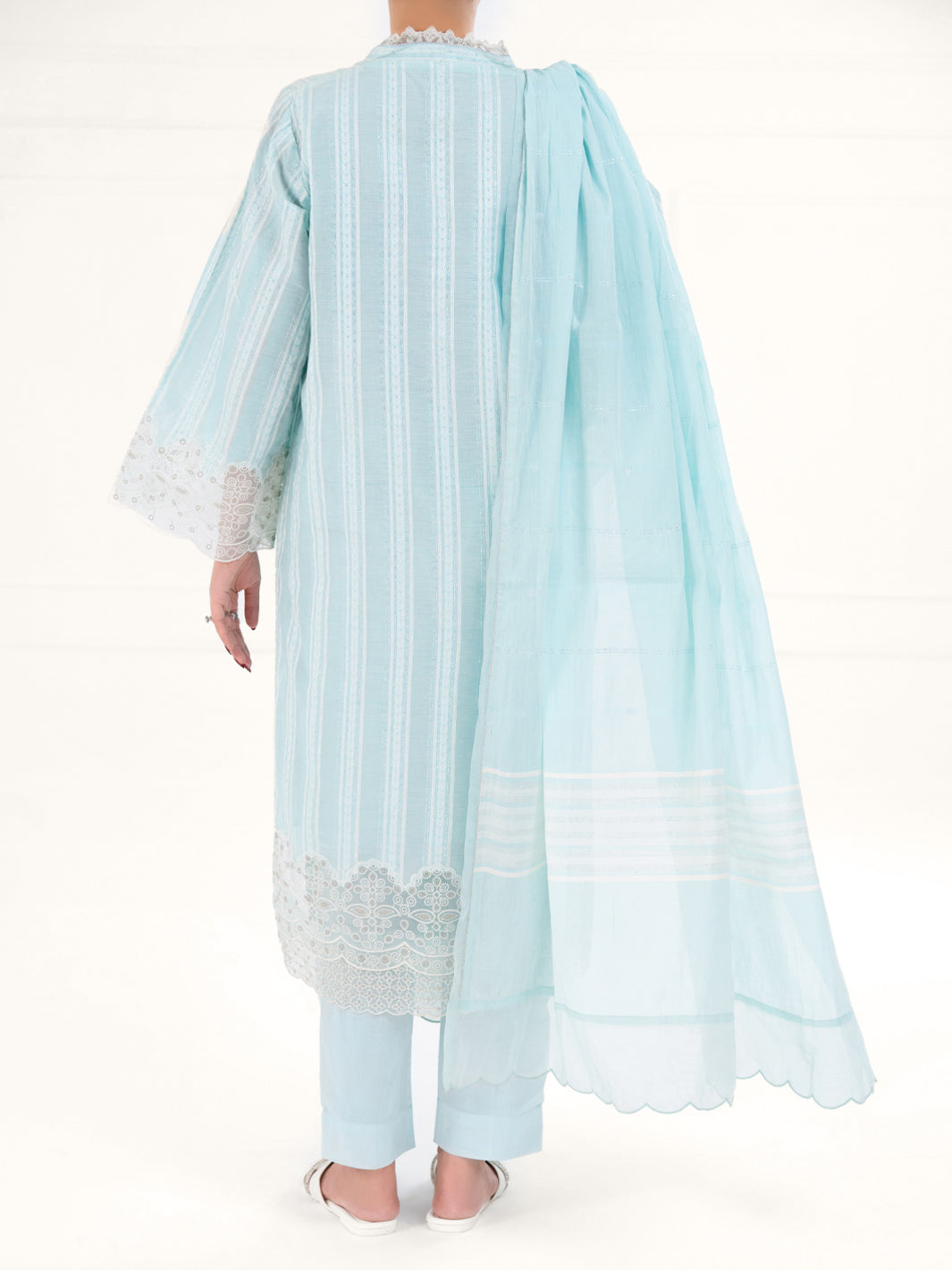 Ferozi Yarn Dyed 3Pc Unstitched - AWP-3PS-924