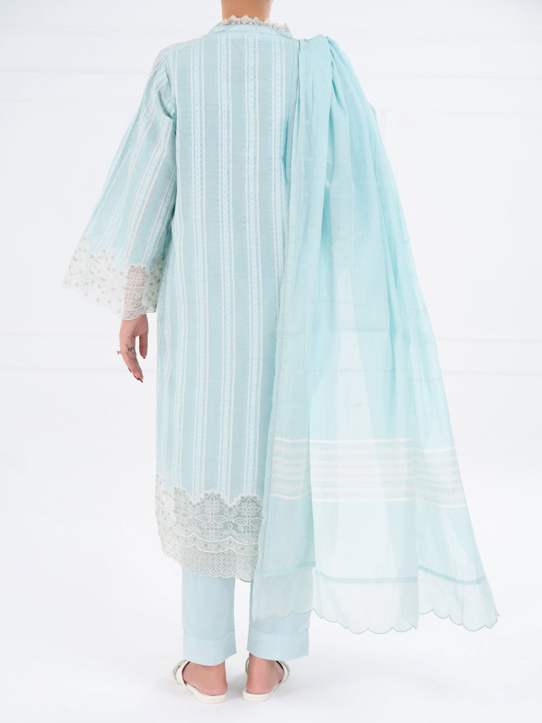 Ferozi Yarn Dyed 3Pc Unstitched - AWP-3PS-924