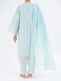 Ferozi Yarn Dyed 3Pc Unstitched - AWP-3PS-924