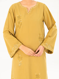 Mehndi Green Cambric Kurti - AWP-LK-851
