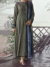 Sage Green Khaddar 2Pc Unstitched - AWP-2PS-LKD-838