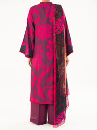 Purple Cambric 2Pc Unstitched - AWP-LKD-842