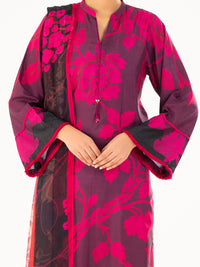 Purple Cambric 2Pc Unstitched - AWP-LKD-842