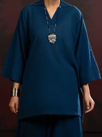 Blue Karandi 2Pc Stitched - AWP-2PS-LKS-816