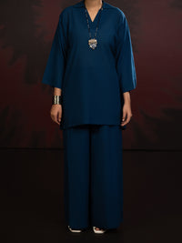 Blue Karandi 2Pc Stitched - AWP-2PS-LKS-816