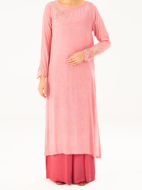 Pink Thai Silk 2Pc Stitched - AWP-2PS-LKS-824