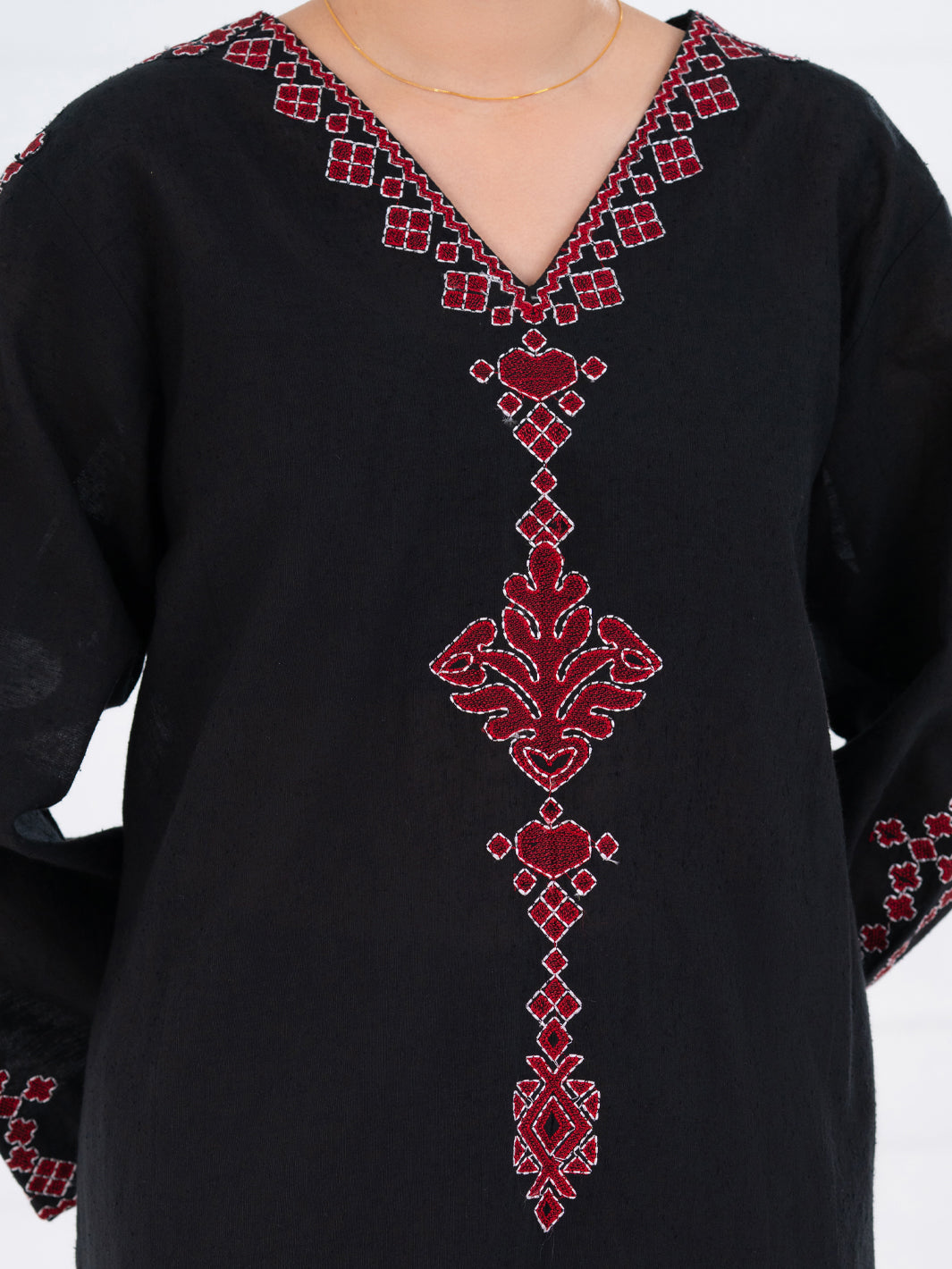 Black Karandi 2Pc Stitched - AWP-2PS-LKS-828