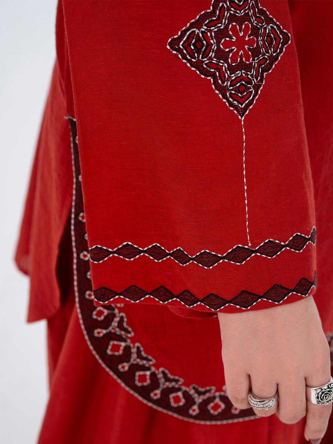 Rust  Karandi 2Pc Stitched - AWP-2PS-LKS-829