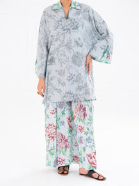 Grey Cambric 2Pc Stitched - AWP-2PS-LKS-896