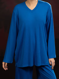 Blue Twill 2Pc Stitched - AWP-2PS-LKS-920