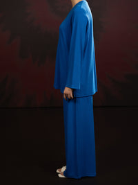 Blue Twill 2Pc Stitched - AWP-2PS-LKS-920