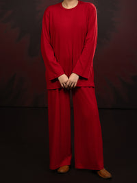 Red Twill 2Pc Stitched - AWP-2PS-LKS-923