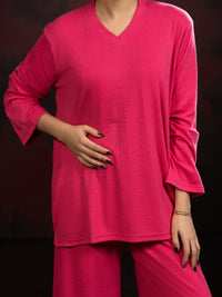 Pink Twill 2Pc Stitched - AWP-2PS-LKS-921