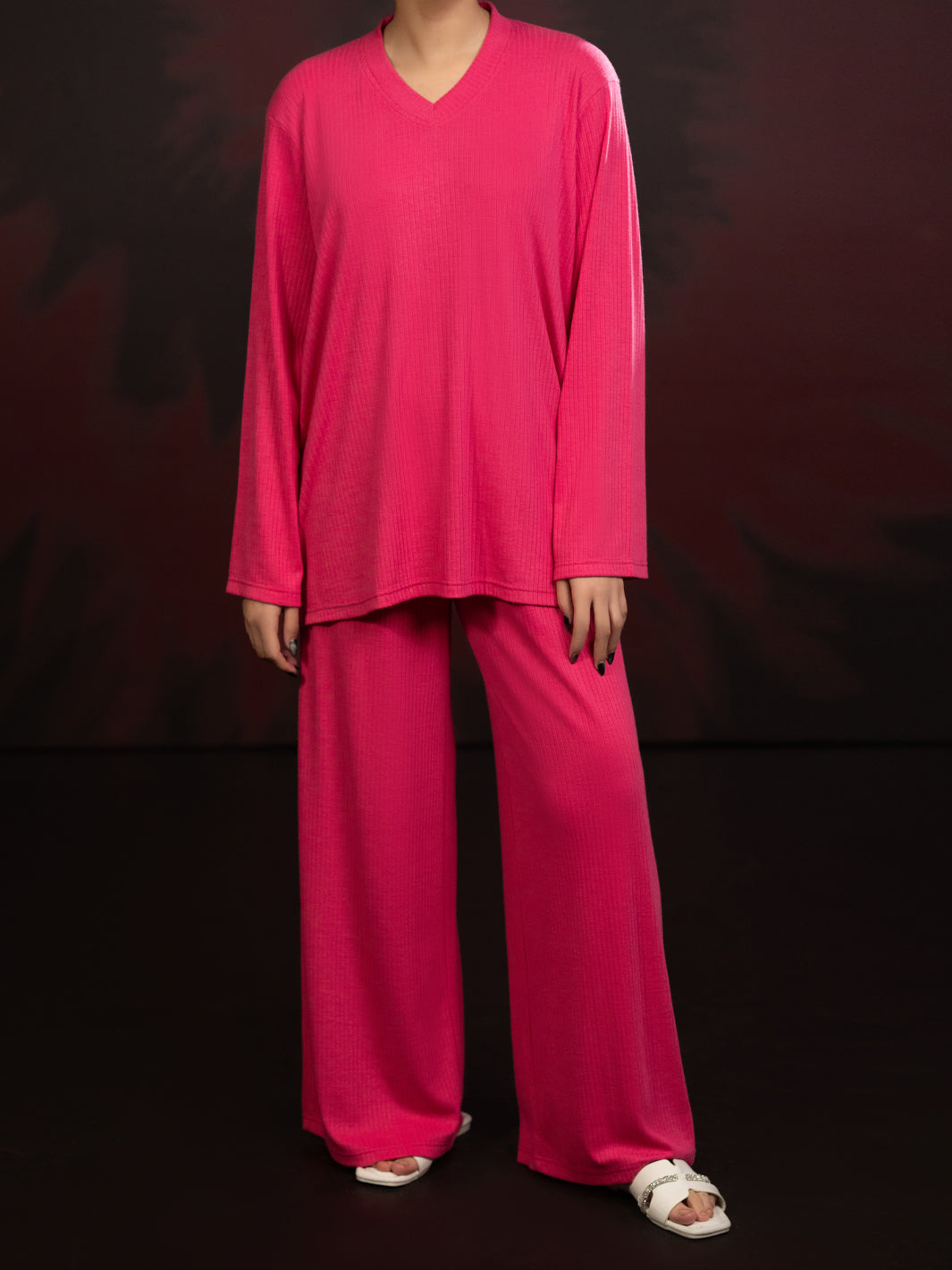 Pink Twill 2Pc Stitched - AWP-2PS-LKS-921