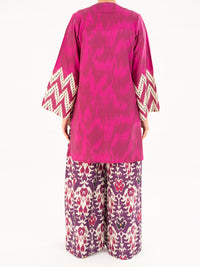 Purple Cambric Kurti - AWP-SLK-843