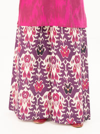 Purple Cambric Trousers - AL-T-SP-765