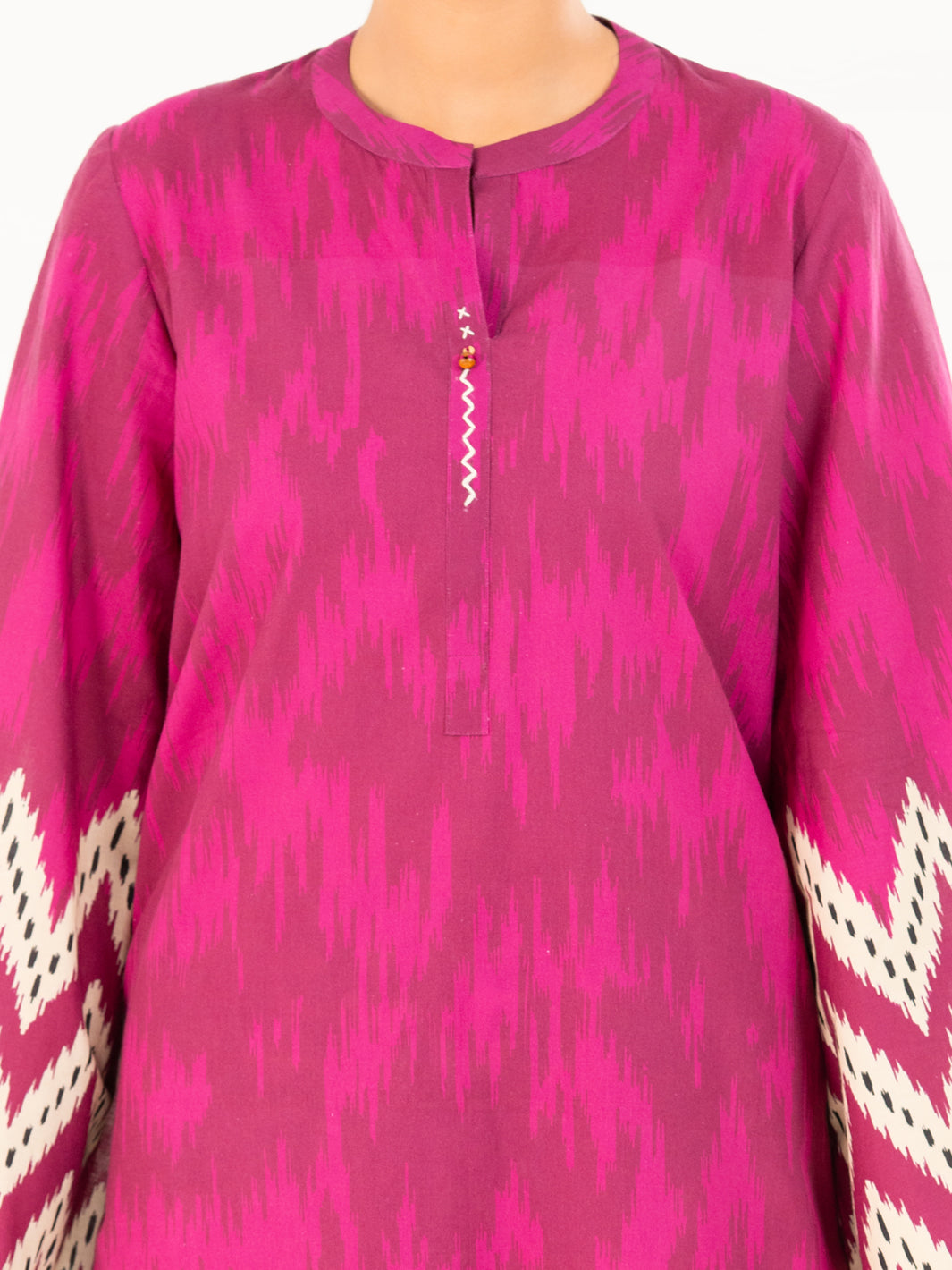 Purple Cambric Kurti - AWP-SLK-843