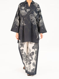 Black Cambric Kurti - AWP-SLK-844