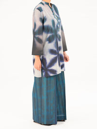 Teal Cambric Kurti - AWP-SLK-847