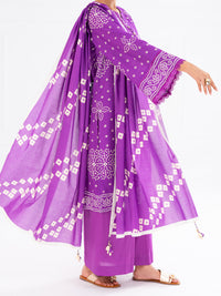 Light Purple Cambric 2Pc Unstitched - AWP-2PS-SLKD-UN-831