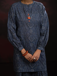 Charcoal Cambric 2Pc Stitched - AWP-2PS-SLKS-807