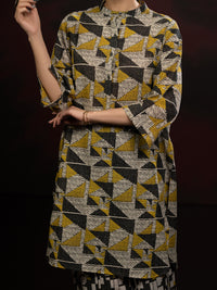 Charcoal Slub Khaddar 2Pc Stitched - AWP-2PS-LKS-811