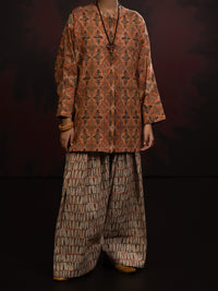 Copper Slub Khaddar 2Pc Stitched - AWP-2PS-LKS-812