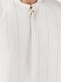 Fawn Blended Kurta - AL-K-1228