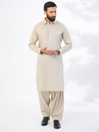 Pastel Green Cotton Kameez Shalwar - ALWA-KS-534