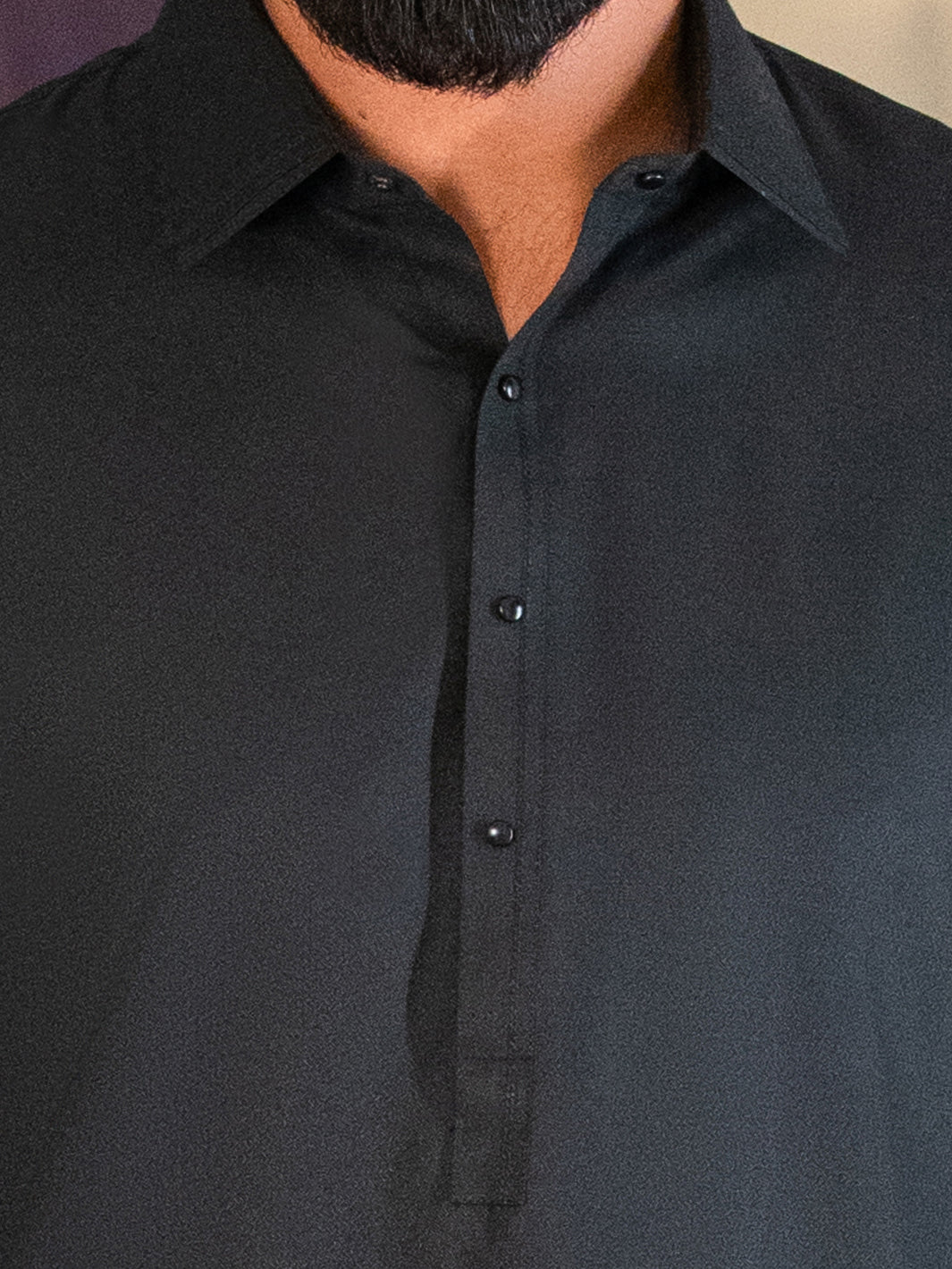 Black Cut & Sew Kameez Shalwar - ALWA-KS-648