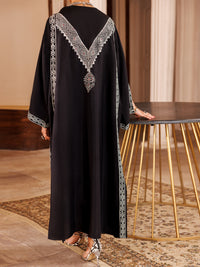 Black Maple Silk Tunic - AL-LK-1004