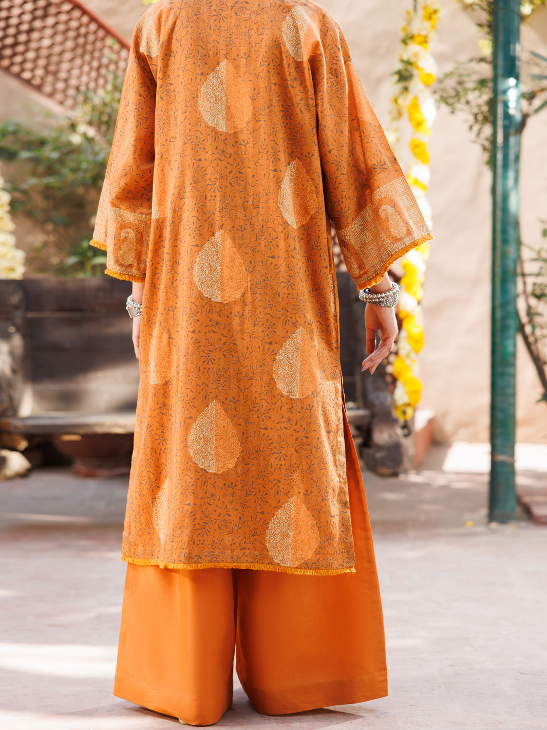 Mustard Dobby Kurti - AL-LK-1058