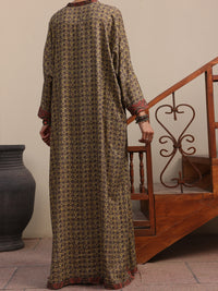 Mehndi Green Linen Tunic - ALCR-LK-1059