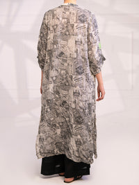 Grey Dobby Kurti - AL-LK-1081