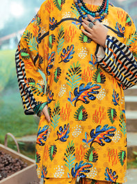 Yellow Khaddar Tunic - AWP-LK-605