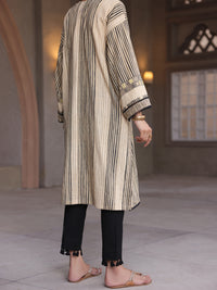 Khaki Dobby Tunic - AL-LK-914