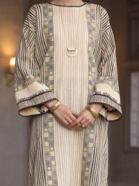 Khaki Dobby Tunic - AL-LK-914