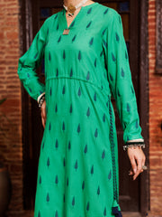 Green Yarn Dyed Tunic - AL-LK-972 - Almirah Online