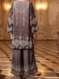 Black Thai Silk 2Pc Stitched - AL-2PS-LKS-1009