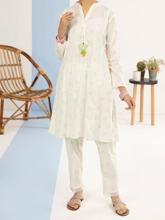 Light Green Lawn 2 Piece Stitched - ALT-2PS-LKS-1118 - Almirah Online
