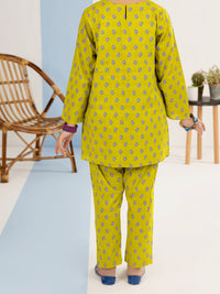 Parrot Green Cambric 2 Piece Stitched - ALT-2PS-LKS-1119