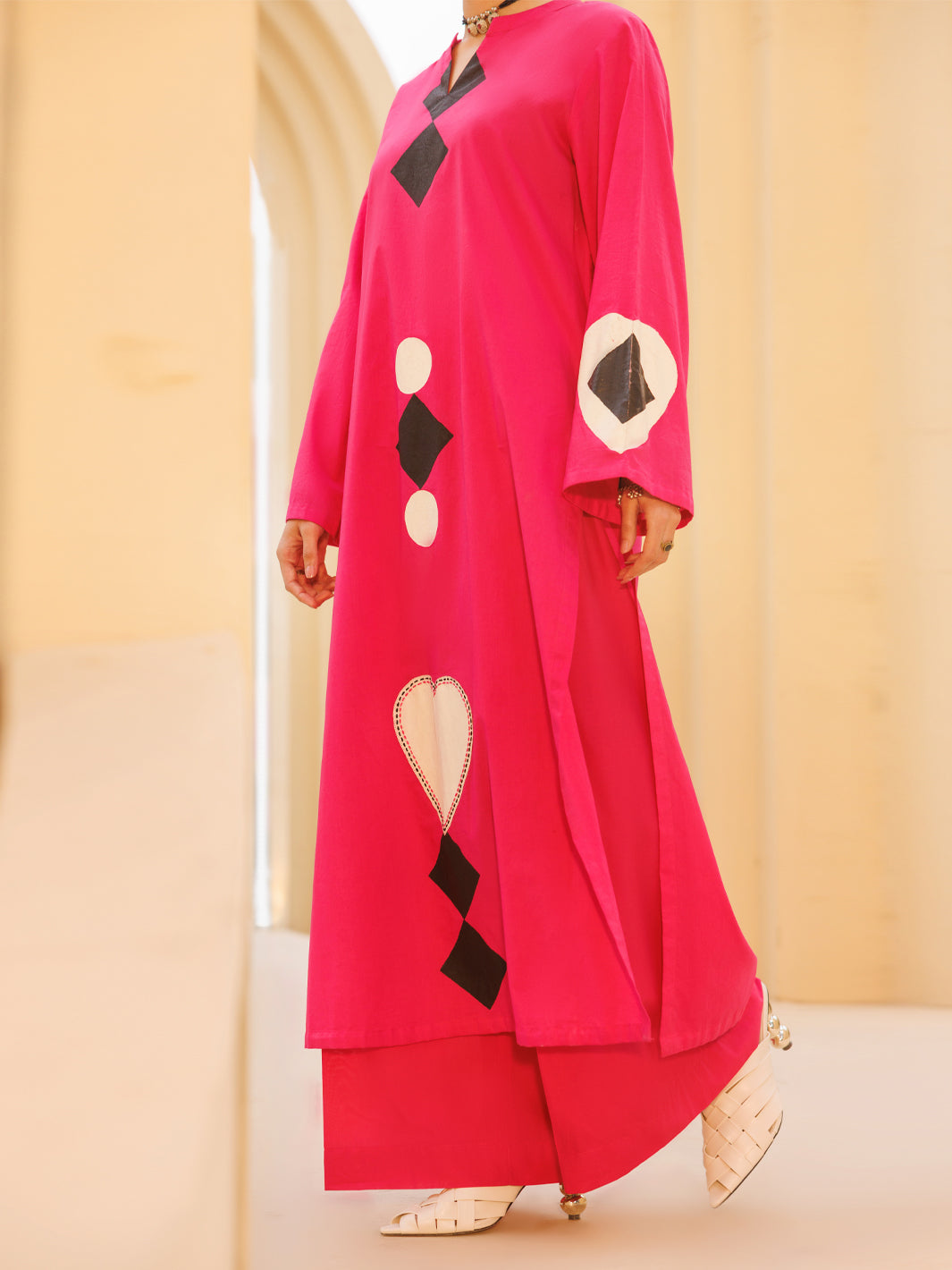 Fuchsia Lawn 2Pc Stitched - AL-2PS-LKS-1164