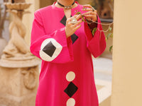 Fuchsia Lawn 2Pc Stitched - AL-2PS-LKS-1164