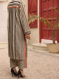 Beige Cambric 2Pc Stitched - ALP-2PS-LKS-1697