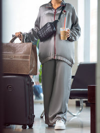 Grey Silk 2Pc Stitched - ALP-2PS-LKS-1700