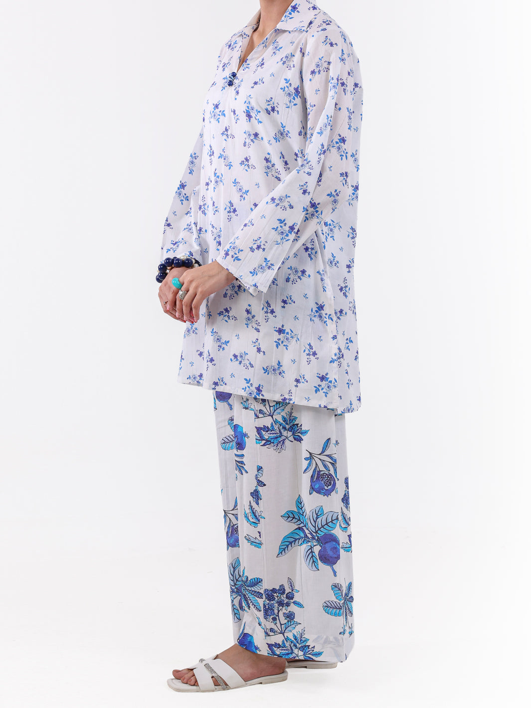 White Lawn 2Pc Unstitched - ALP-2PS-LKS-2497