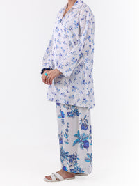White Lawn 2Pc Unstitched - ALP-2PS-LKS-2497